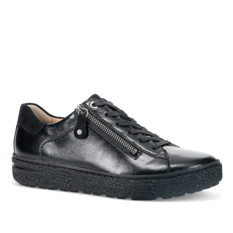 BLACK-BLACK - LACQUER - VELOUR