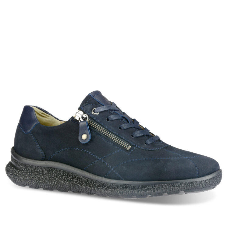 DARK BLUE-BLACK - NUBUCK - NAPPA