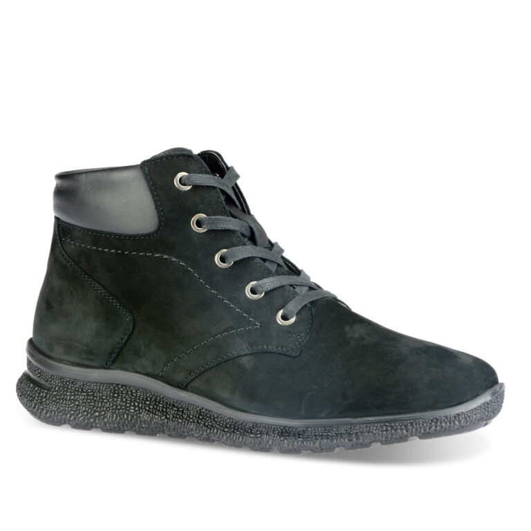 ZWART-ZWART - NUBUCK - NAPPA
