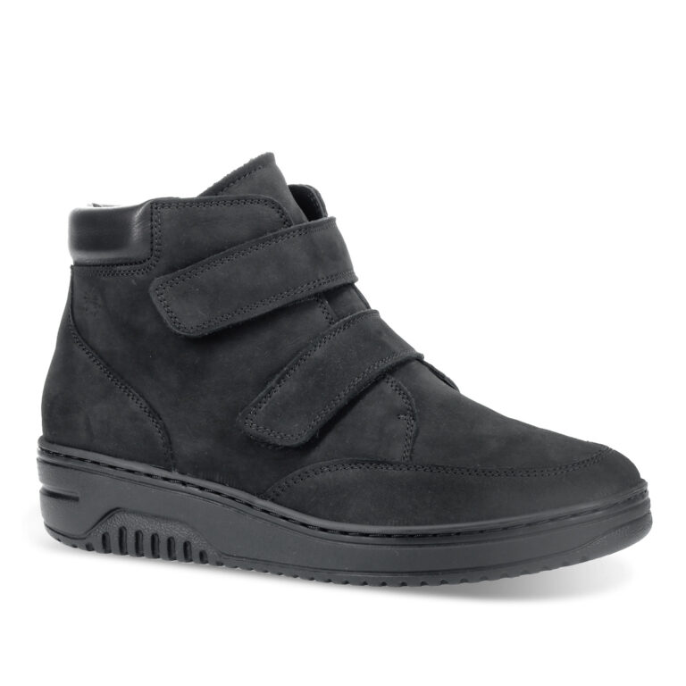 BLACK-BLACK - NUBUCK - NAPPA