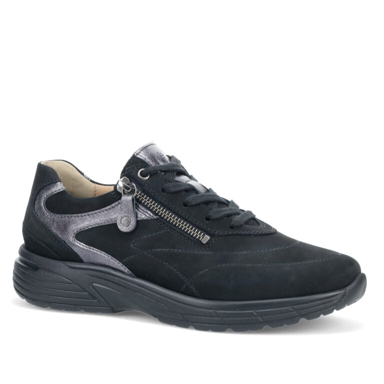 BLACK-GREY - NUBUCK - NAPPA