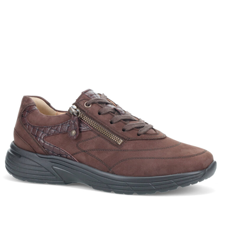 DARK BROWN-DARK BROWN - NUBUCK – EMBOSSED