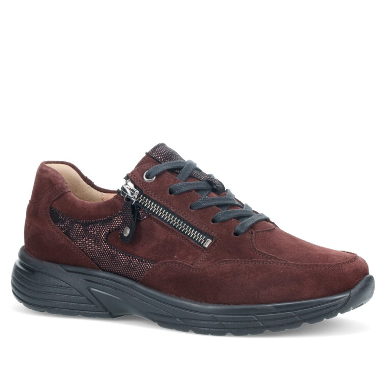 CHESTNUT-CHESTNUT - VELOUR – EMBOSSED